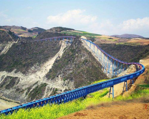 দীর্ঘ দূরত্বের প্লেন টার্নিং বেল্ট পরিবাহক